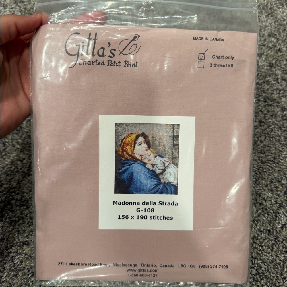 - Madonna della Strada Needlepoint Kit
